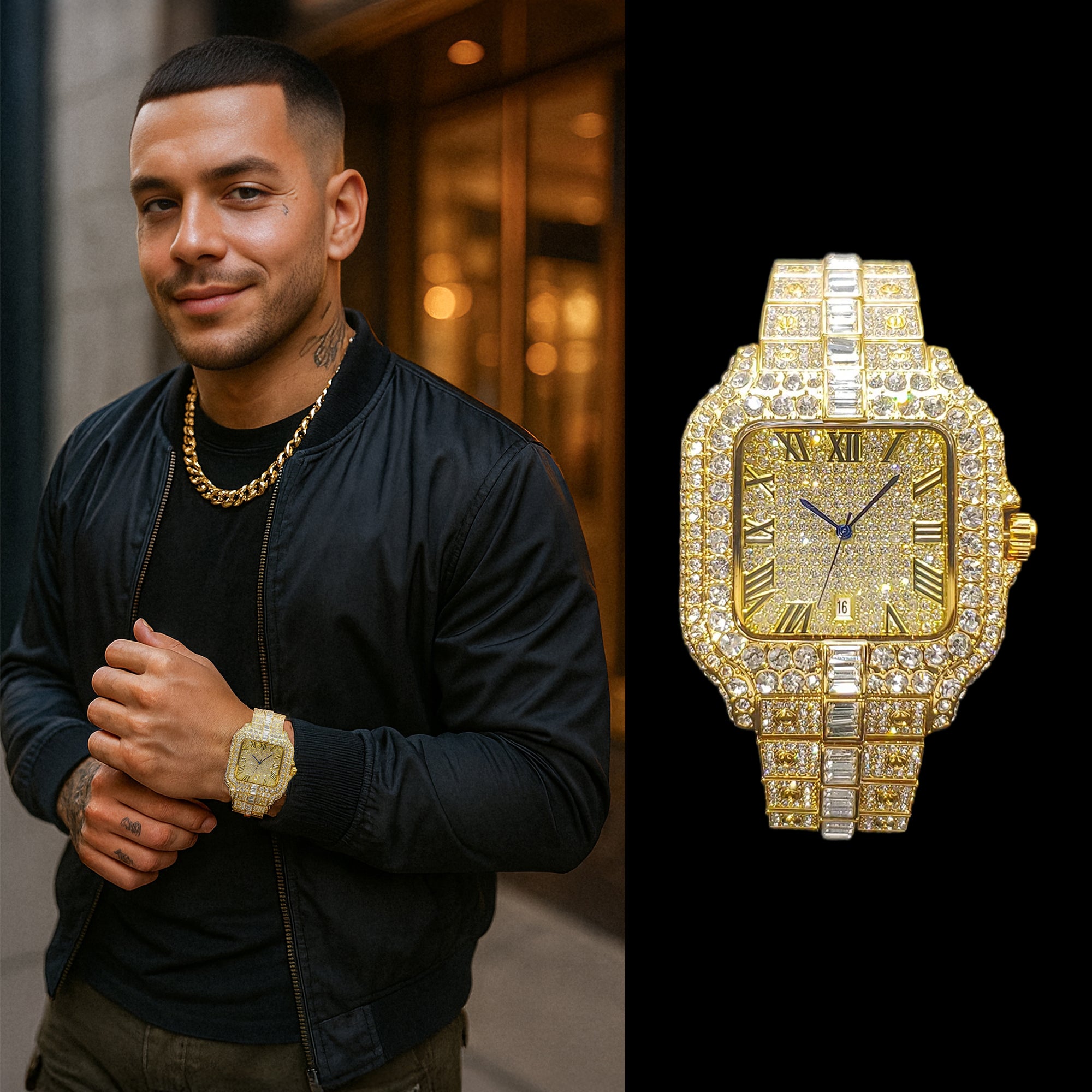18K Dubai Watch