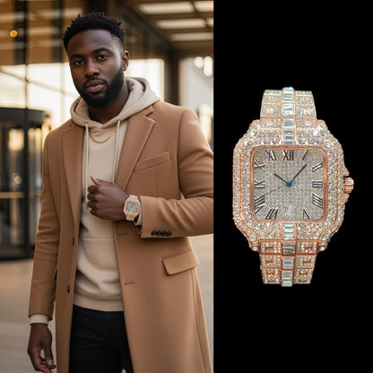 18K Ibiza Watch – Luxury Stainless Steel Timepiece | DAILY DRIPZ