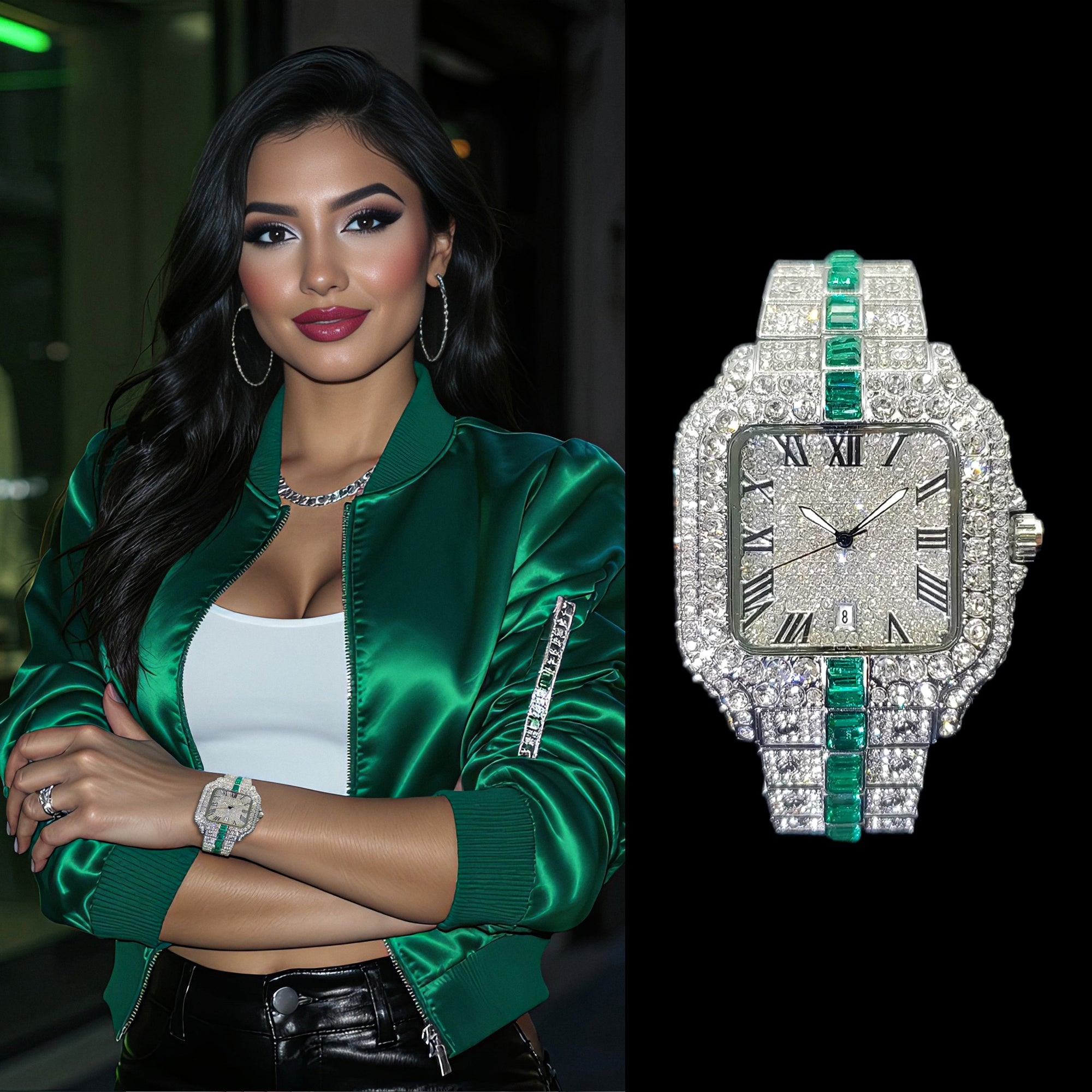 18K Monaco Watch