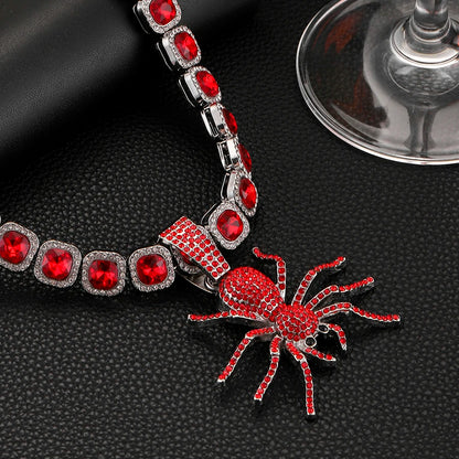 18K Spider Pendant