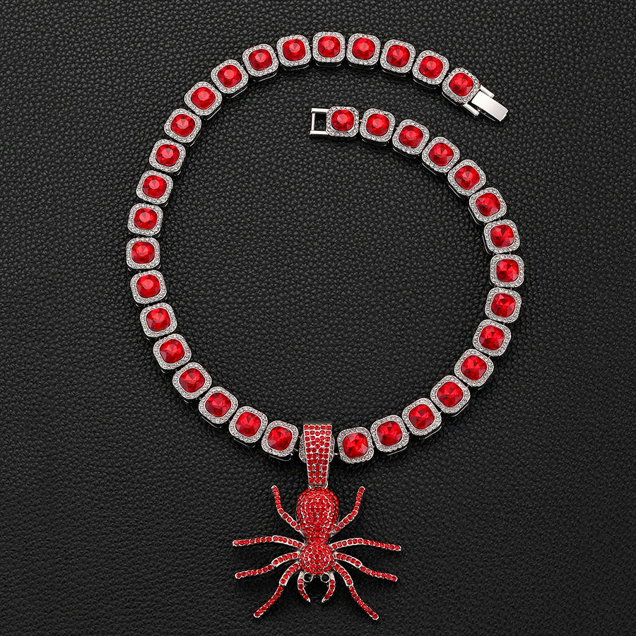 18K Spider Pendant