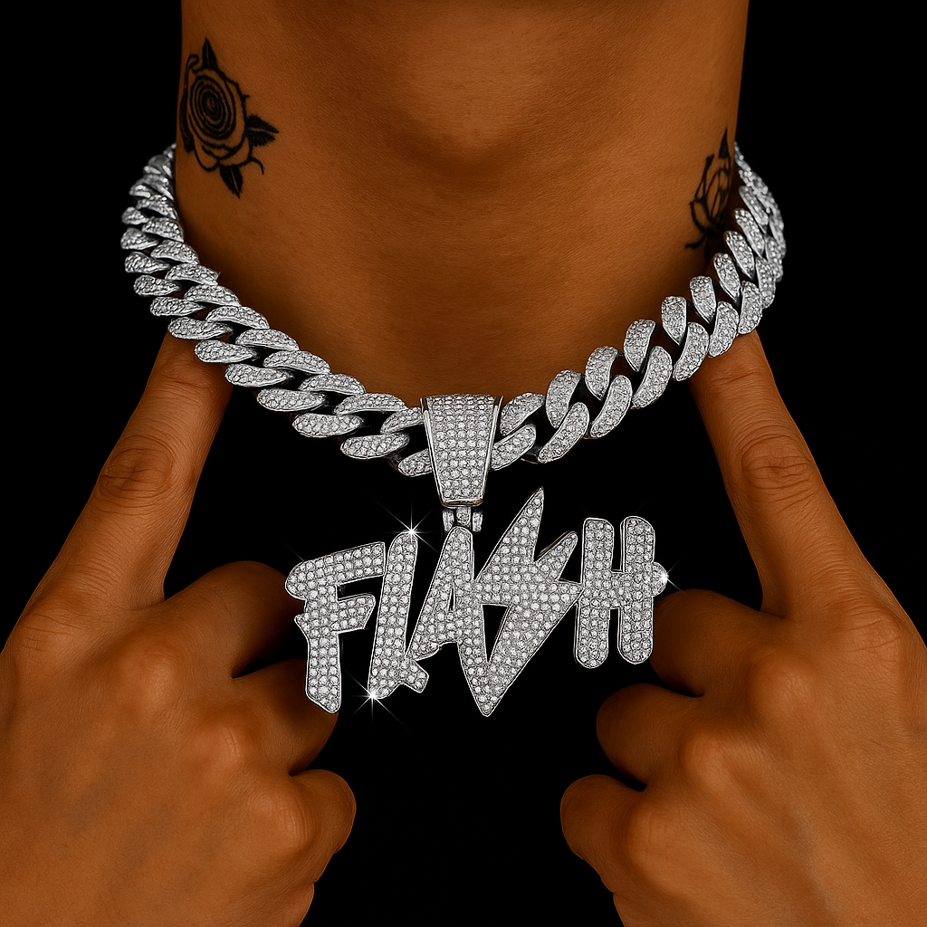 18K HipHop Pendant