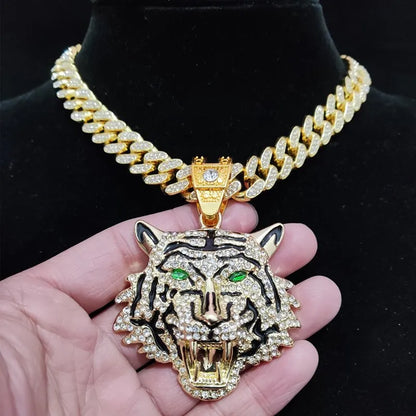 18K Tiger Pendant
