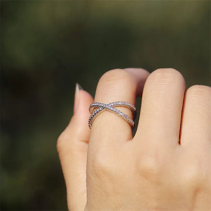 925 Sterling Silver Cross Ring