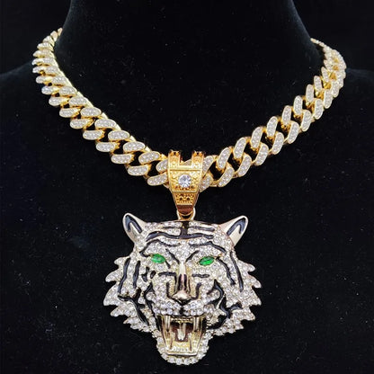 18K Tiger Pendant