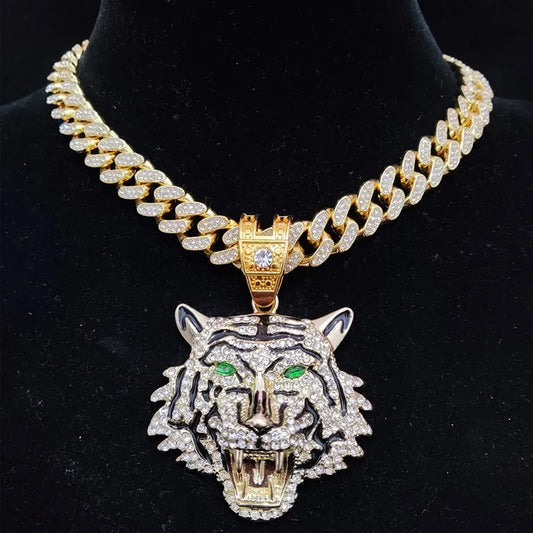 18K Tiger Pendant