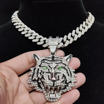 18K Tiger Pendant