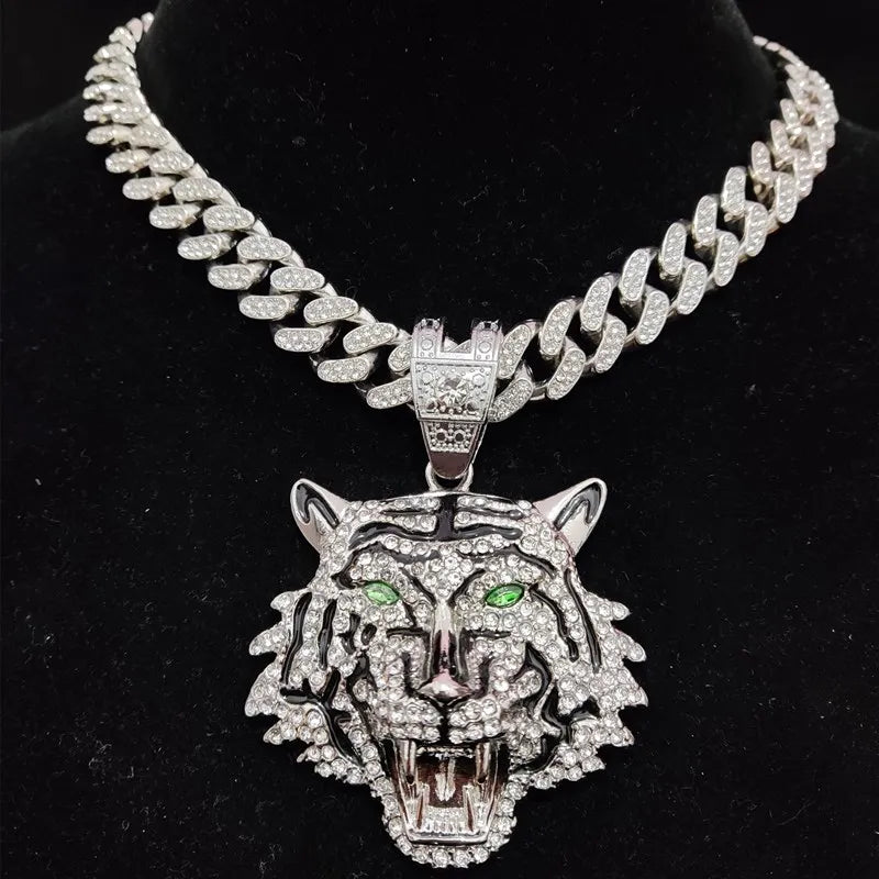18K Tiger Pendant