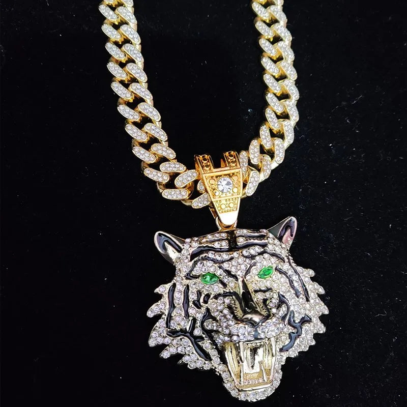 18K Tiger Pendant