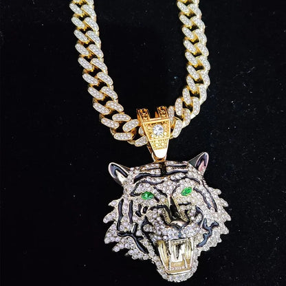 18K Tiger Pendant