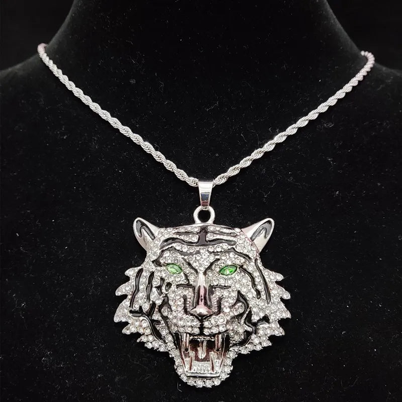 18K Tiger Pendant