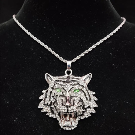 18K Tiger Pendant