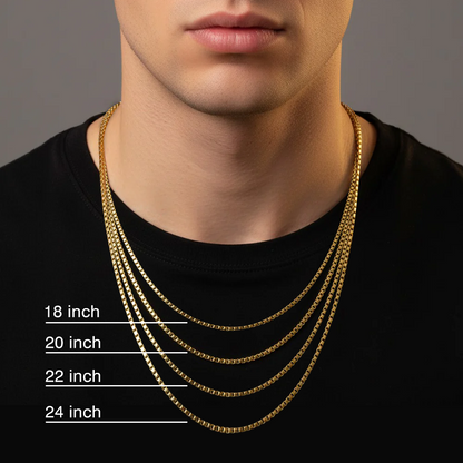 18K Monaco Chain