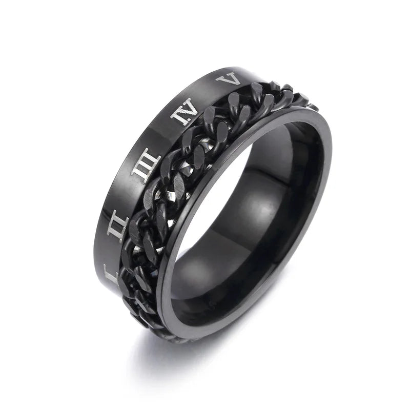 Stainless Steel Fidget Ring