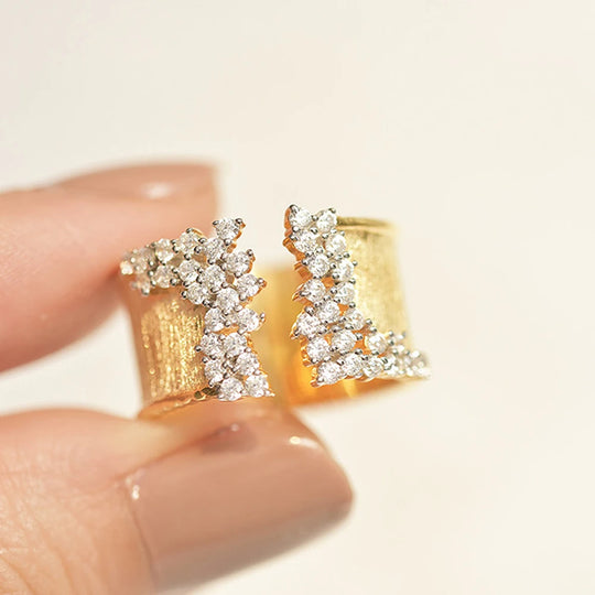Zirconia Wide Band Ring