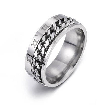Stainless Steel Fidget Ring