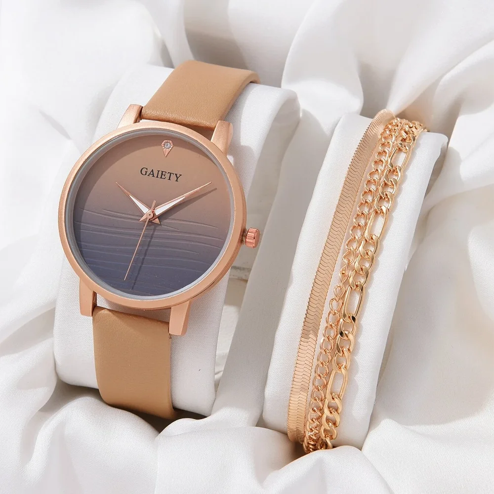Rose Gold Watch Set