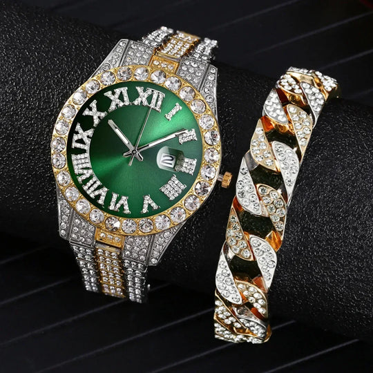 18K Classic Watch & Bracelet