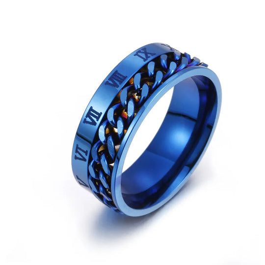 Stainless Steel Fidget Ring