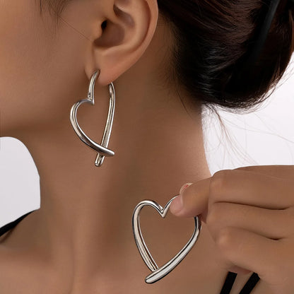 Love Earrings for Women - Golden & Silver | DRIP YOUR STYLE