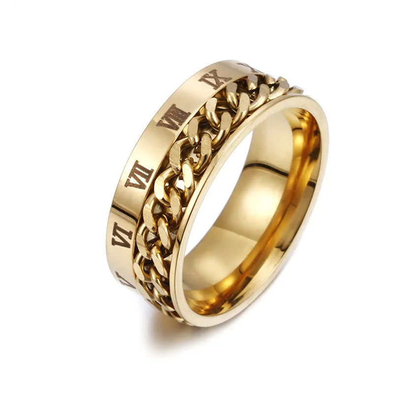 Stainless Steel Fidget Ring