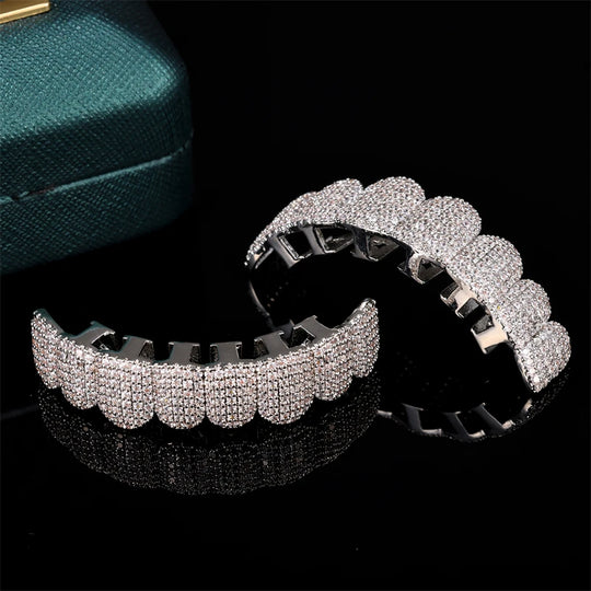 18K Iced Out Grillz