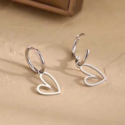 Double Heart Earrings