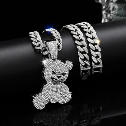18K Bear Pendant