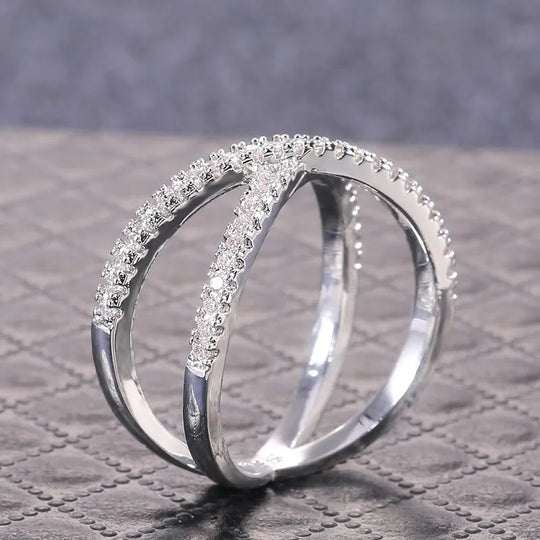 925 Sterling Silver Cross Ring