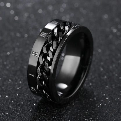 Stainless Steel Fidget Ring