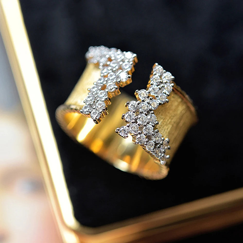 Zirconia Wide Band Ring