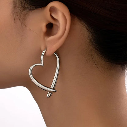 Love Earrings for Women - Golden & Silver | DRIP YOUR STYLE