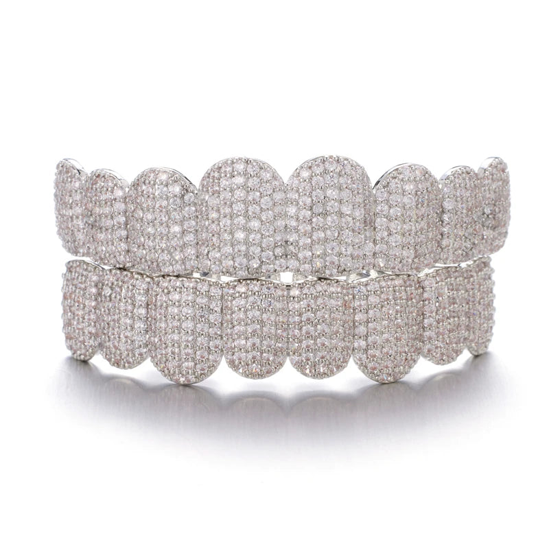18K Iced Out Grillz