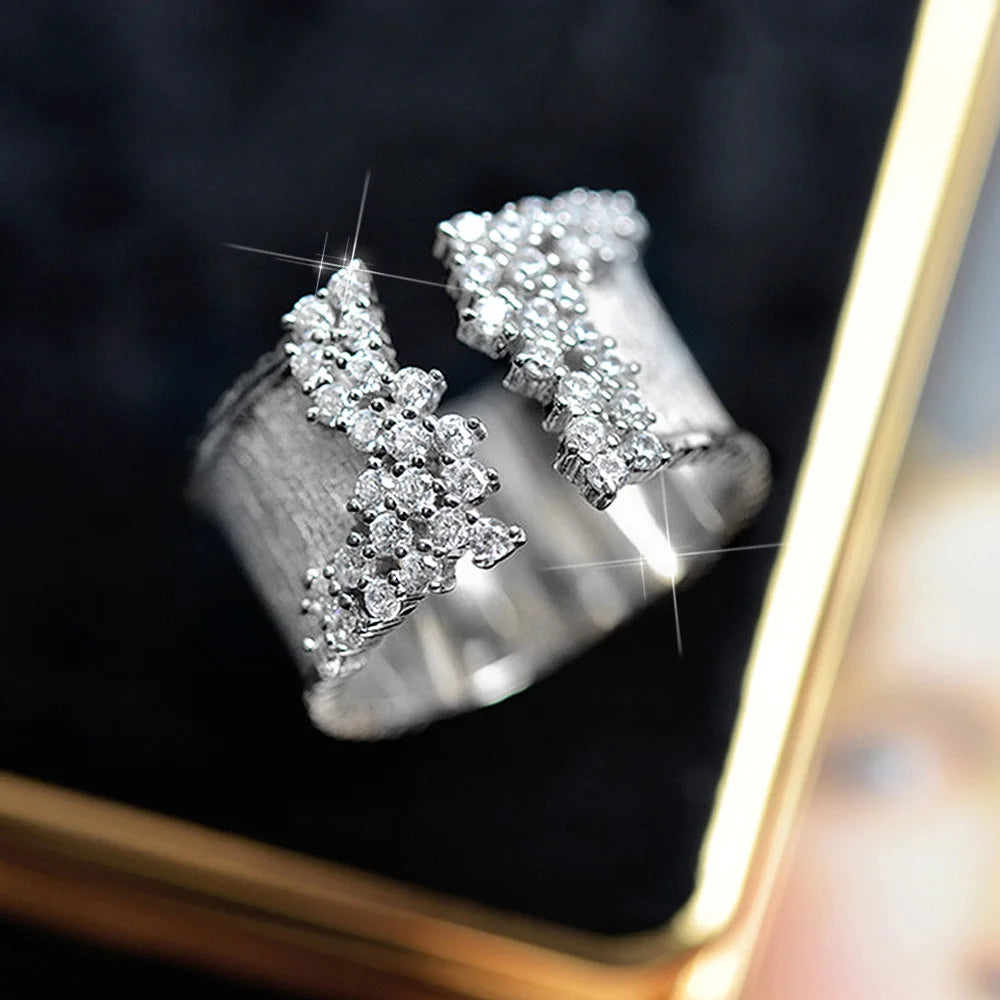 Zirconia Wide Band Ring