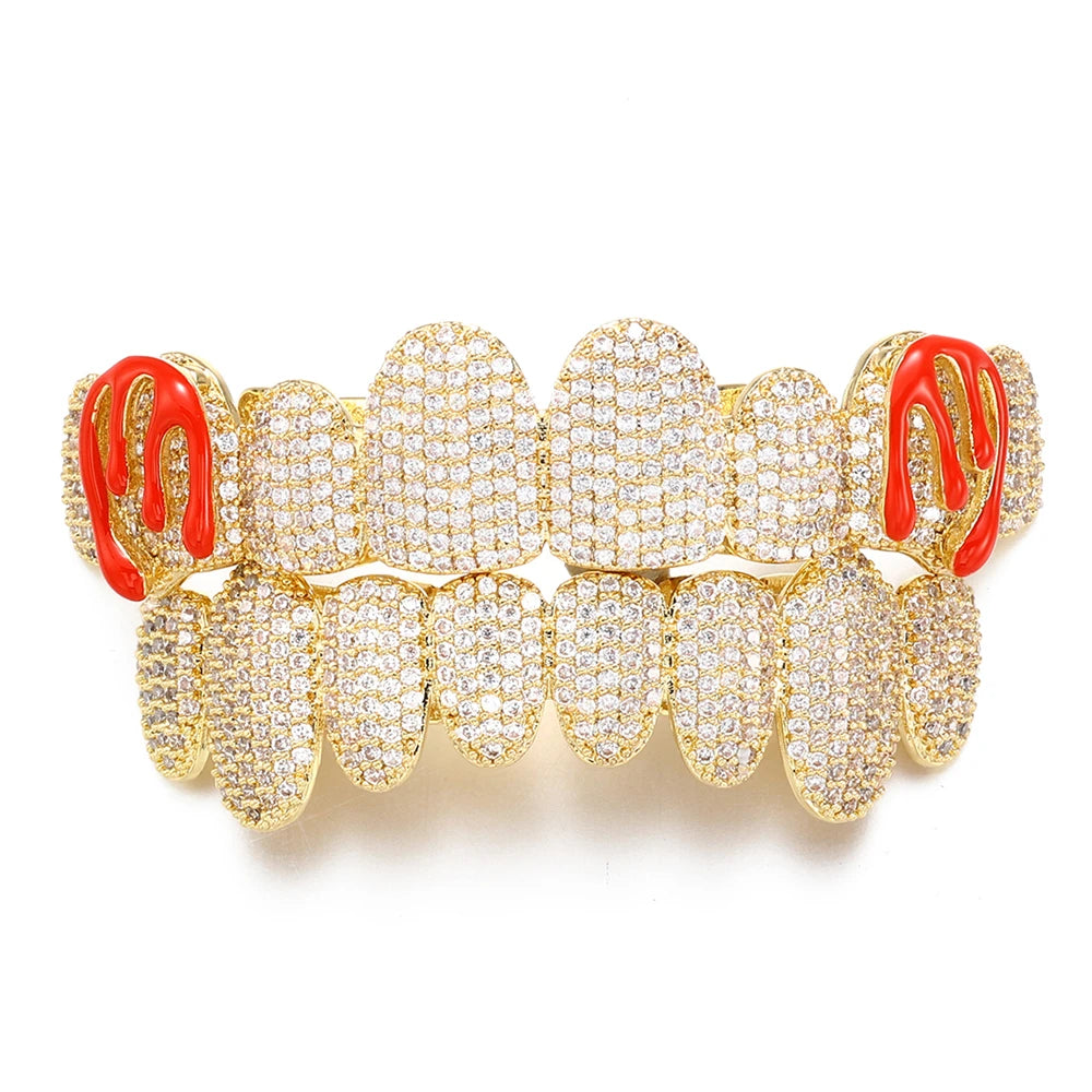18K VIP Teeth Grillz