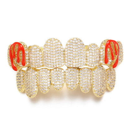 18K VIP Teeth Grillz