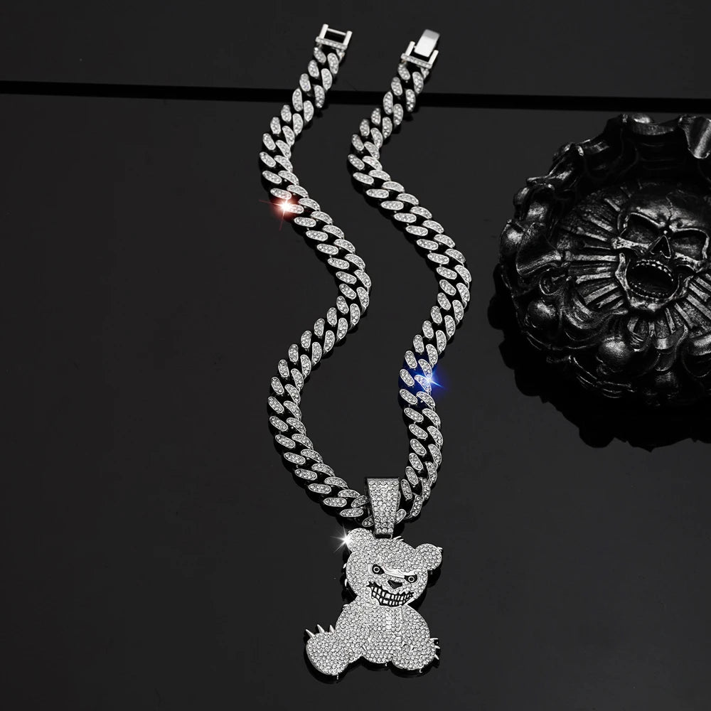 18K Bear Pendant