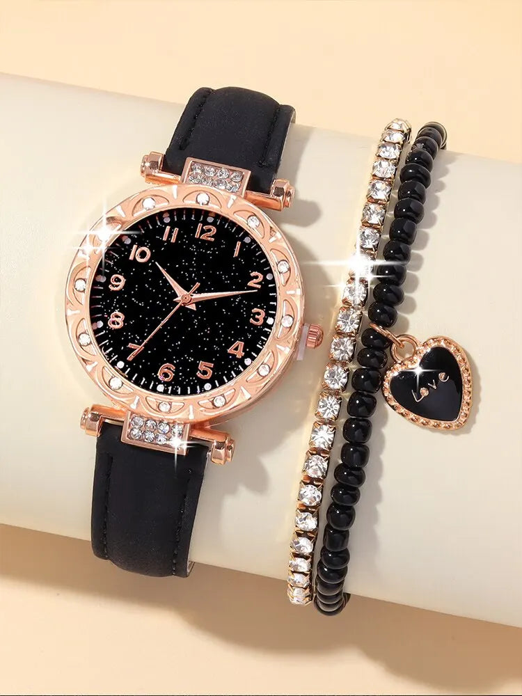 18K Diamond Flex Watch Set