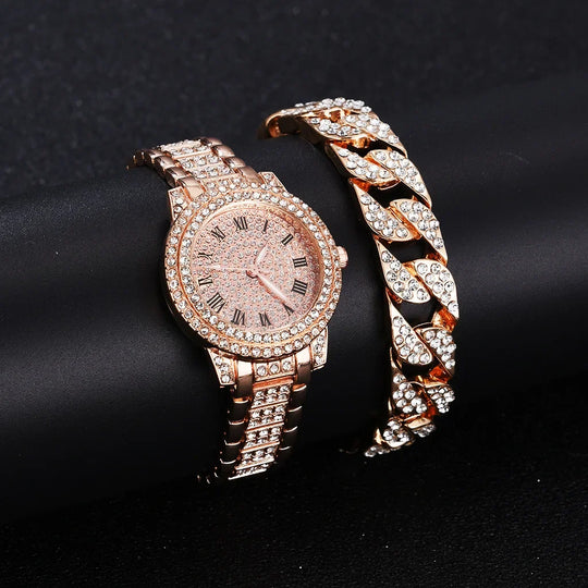 18K Imperial Watch & Bracelet
