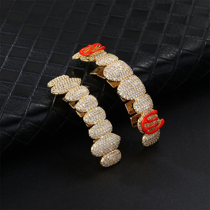18K VIP Teeth Grillz