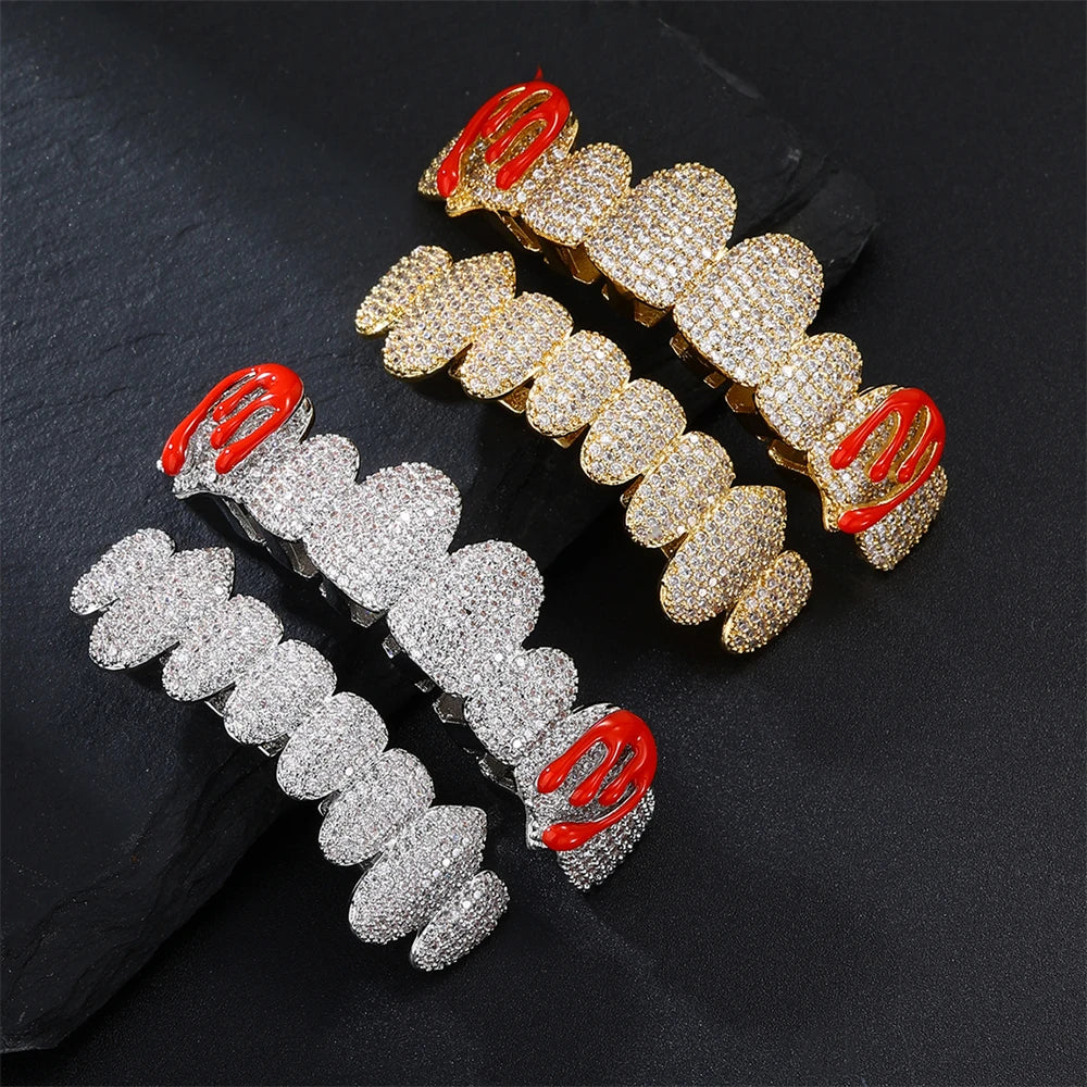 18K VIP Teeth Grillz