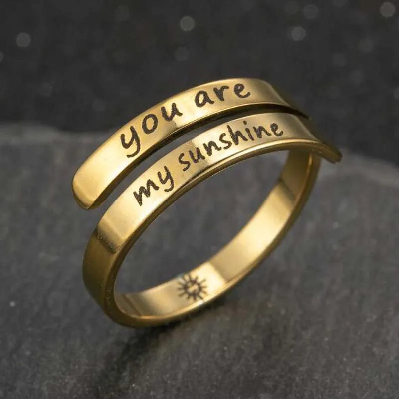 You Are My Sunshine Ring