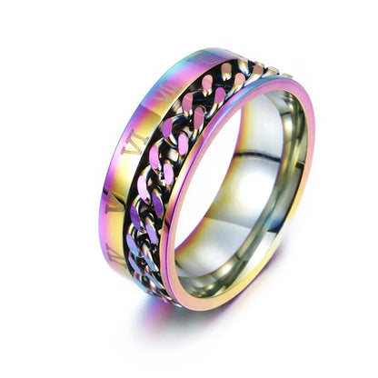 Stainless Steel Fidget Ring