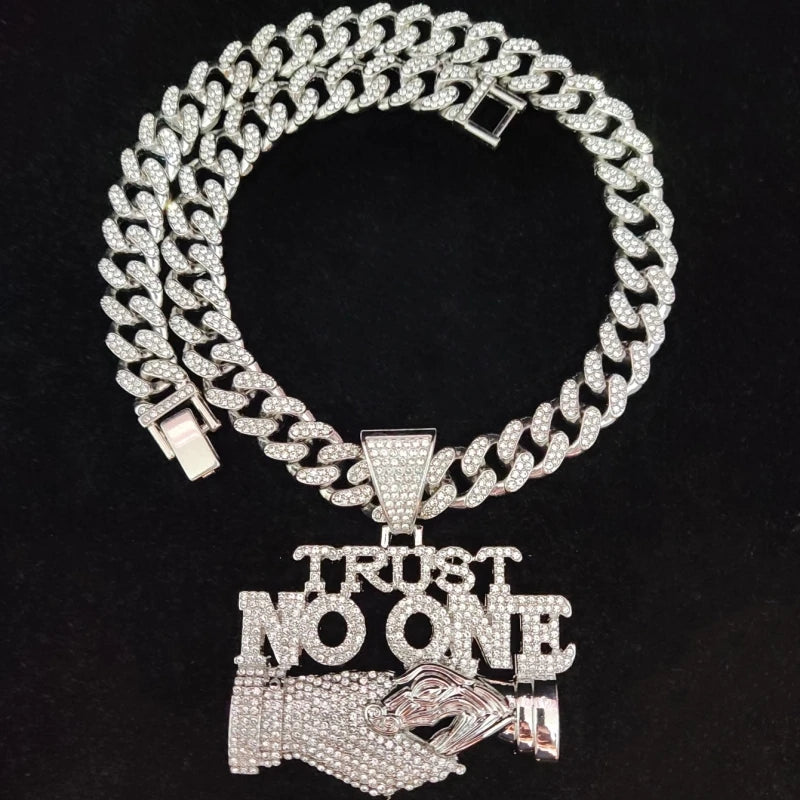 18K No Trust Pendant