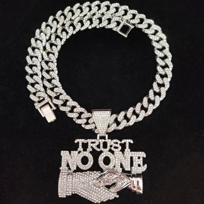 18K No Trust Pendant