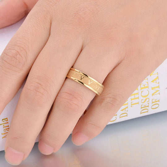Trendy Stainless Steel Ring