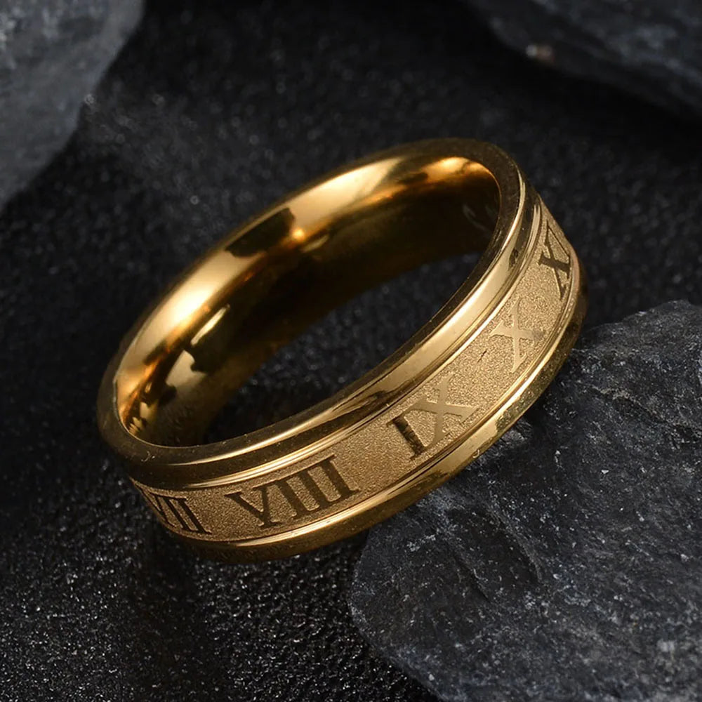 Trendy Stainless Steel Ring