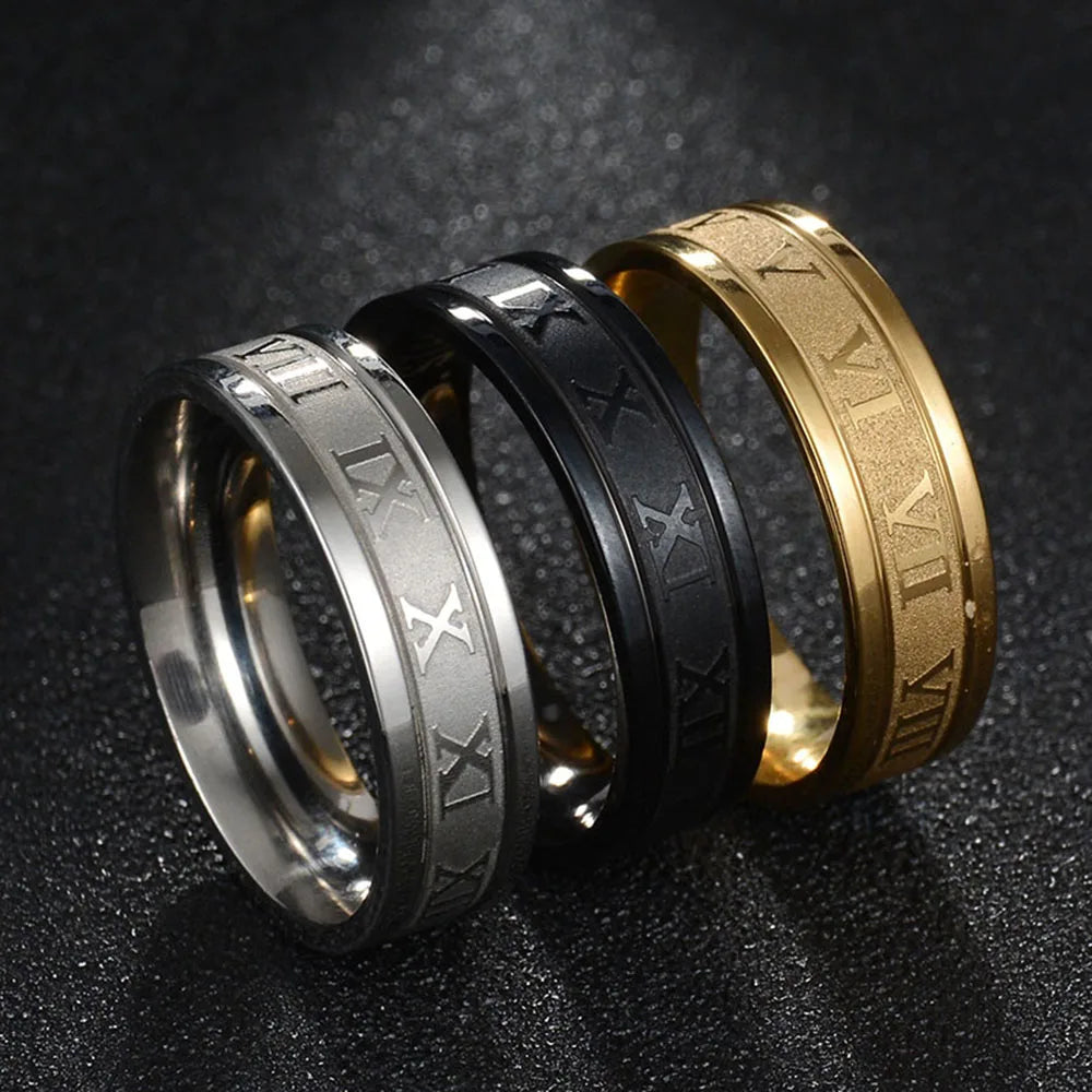 Trendy Stainless Steel Ring