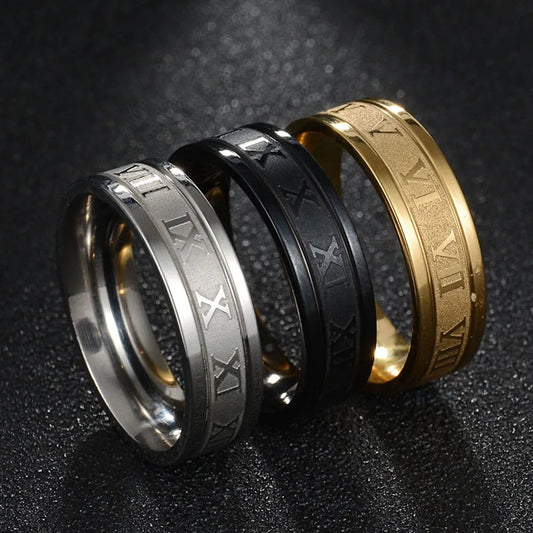 Trendy Stainless Steel Ring
