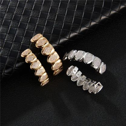18K Diamond Grillz